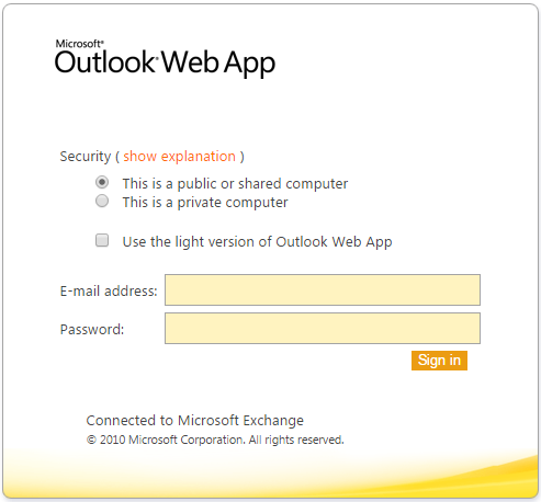 outlook web access for mac